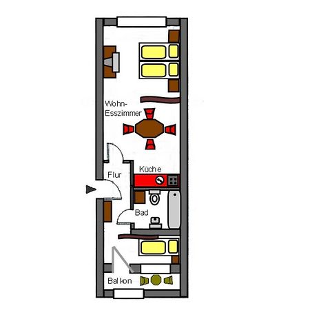 H&H Apartments Im Herzen Der Stadt Teilweise Mit Balkon Ruhig Zentral Modern Mit Kueche Greifswald Ngoại thất bức ảnh